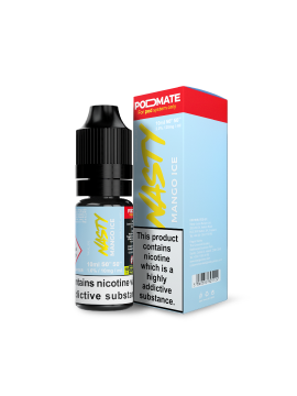 Nasty PodMate Mango Ice Nic Salt 20mg 10ml e-liquid