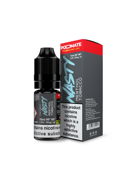 Nasty PodMate Menthol Tobacco Nic Salt 20mg 10ml e-liquid