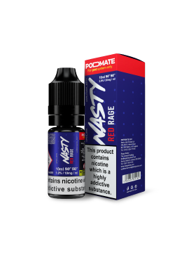 Nasty PodMate Red Rage Nic Salt 20mg 10ml e-liquid