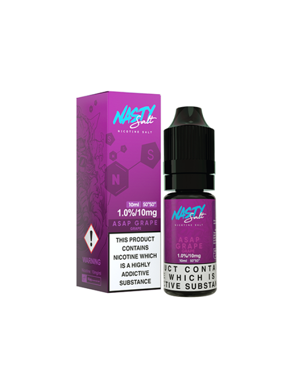 Nasty Juice ASAP Grape Nic Salt 20mg 10ml e-liquid