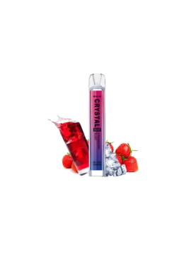 Crystal Bar Strawberry Blast Disposable Vape Mesh 20mg 600 puffs