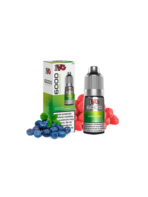 IVG 6000 Sourberry Fusion 10ml 20mg Salt E-liquid