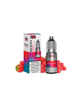 IVG 6000 Strawberry Raspberry Crush 10ml 20mg Salt E-liquid