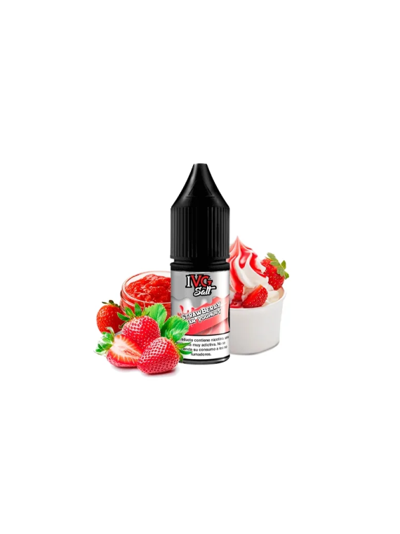 IVG Nicsalt Strawberry Jam Yoghurt 10ml 20 mg e-liquid