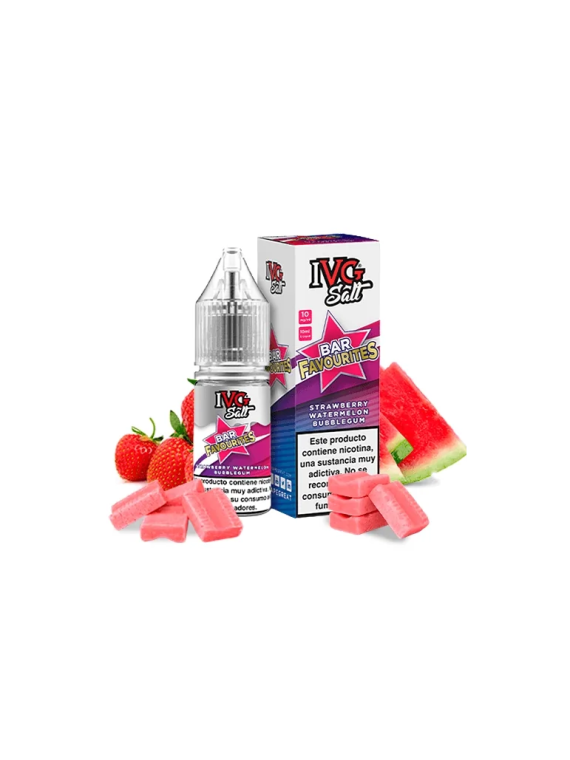 IVG NicSalt Strawberry Watermelon Bubblegum 10ml 20mg 50/50 e-liquid