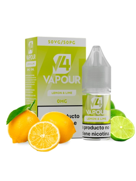 V4 Vapour Lemon & Lime 50/50 6mg 10ml