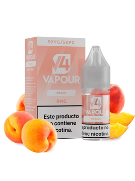 V4 Vapour Peach 50/50 6mg 10ml