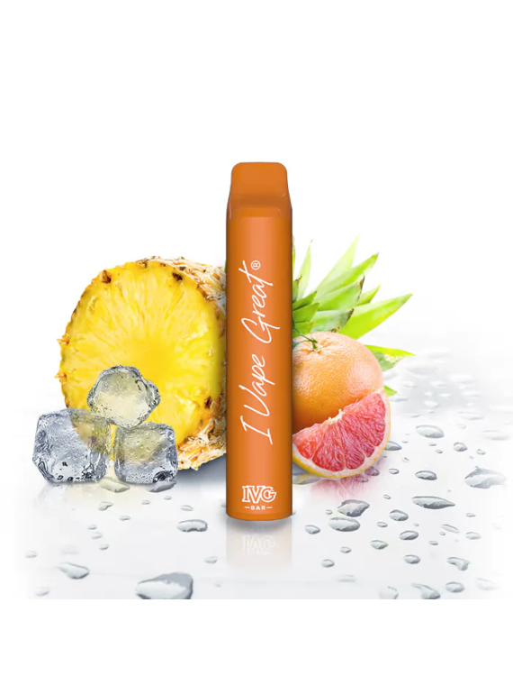 IVG Bar + Pineapple Grapefruit Ice 20mg 600 puff Disposable Vape