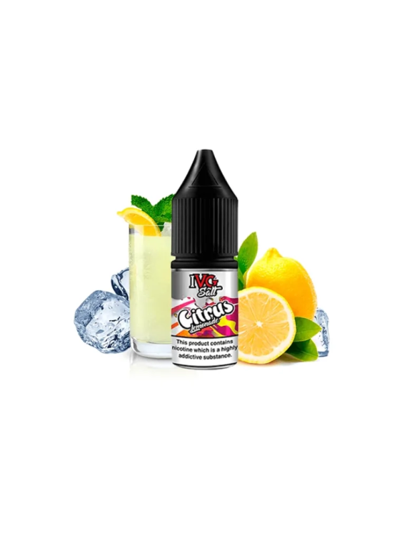 IVG Salts Citrus Lemonade Nic Salt 20mg 10ml e-liquid