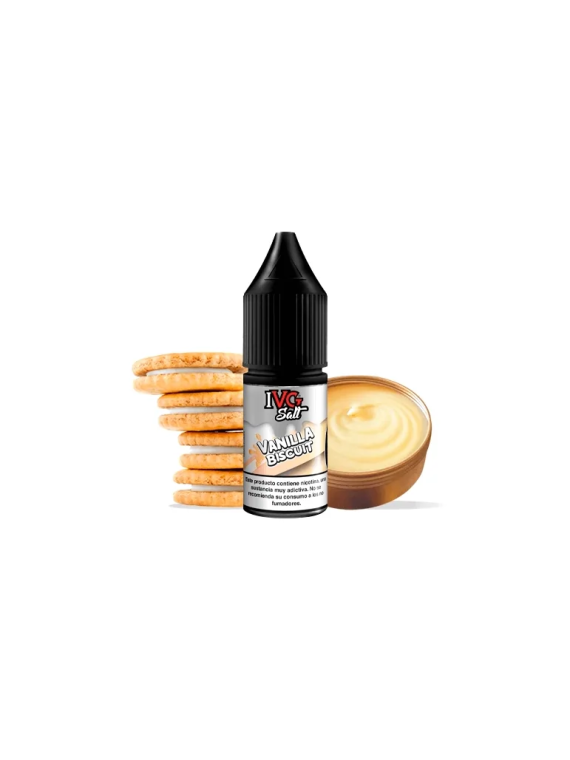 IVG Salts Vanilla Biscuit Nic Salt 20mg 10ml e-liquid