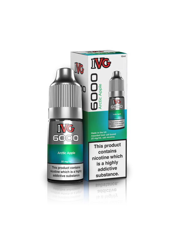 IVG 6000 Arctic Apple Salt 20mg 10ml e-liquid