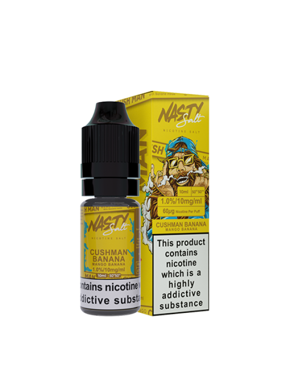 Nasty Juice Cushman Banana Nic Salt 20mg 10ml e-liquid