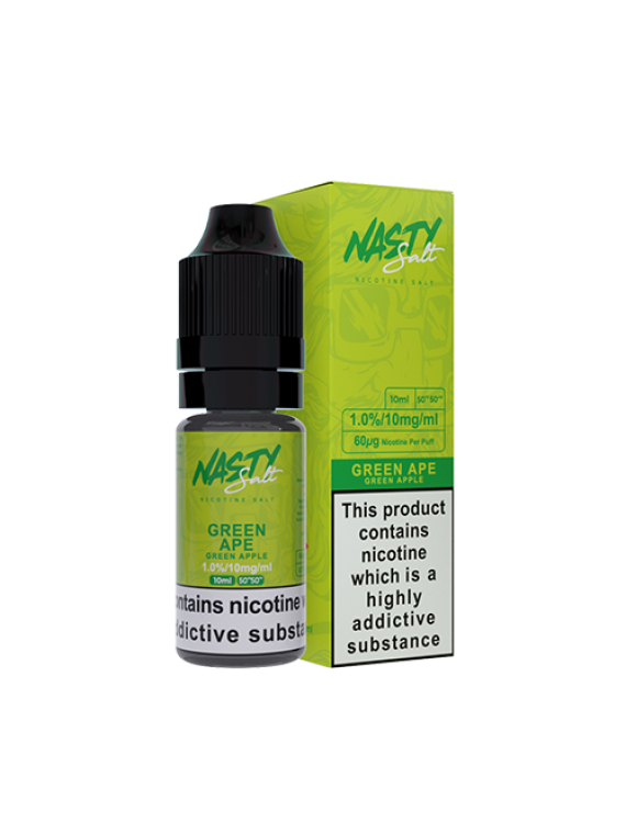 Nasty Juice Green Apple Nic Salt 20mg 10ml e-liquid