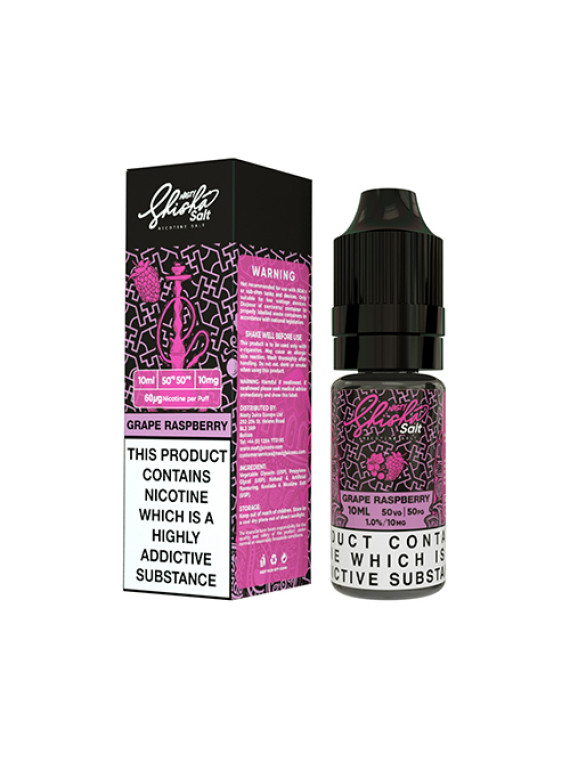 Nasty Juice Shisha Grape Raspberry Nic Salt 20mg 10ml e-liquid